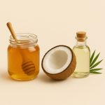 Cách dưỡng tóc bằng mật ong và dầu dừa