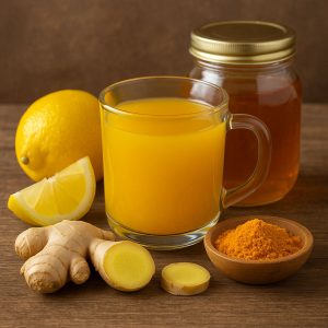 Cách pha mật ong với nghệ, gừng, chanh để tăng đề kháng