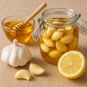 Cách pha mật ong với tỏi