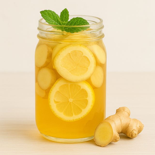 Detox gừng mật ong Detox gừng mật ong