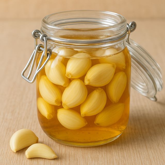 Lợi ích của mật ong ngâm tỏi mang đến cho sức khỏe Lợi ích của mật ong ngâm tỏi mang đến cho sức khỏe