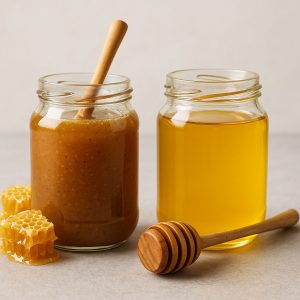 So sánh mật ong thô và mật ong đã lọc