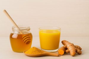 Mật ong và nghệ Bộ đôi vàng nâng cao sức khỏe toàn diện