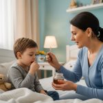 Cách trị ho cho bé bằng mật ong