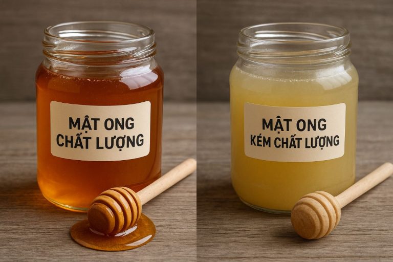 Dấu hiệu nhật biết mật ong kém chất lượng