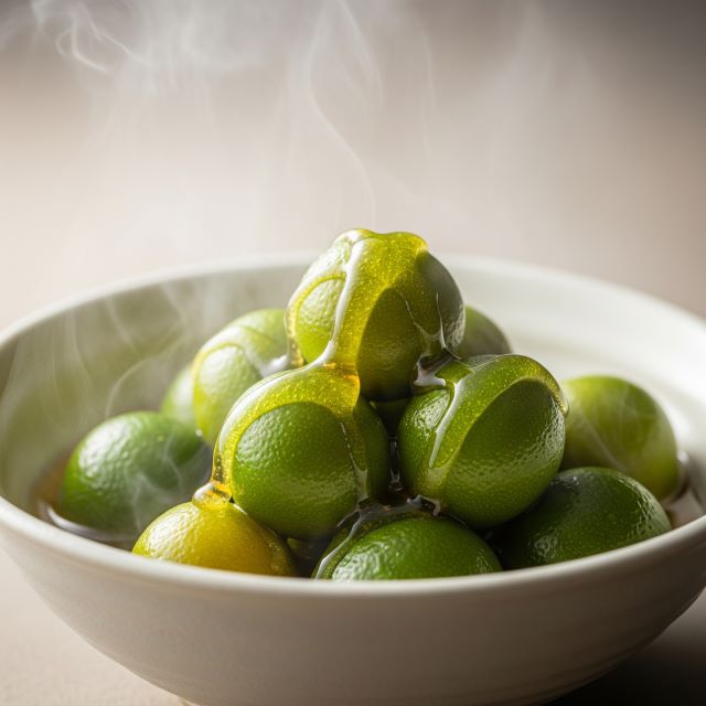 Mật ong hấp quất xanh