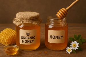Mật ong organic và mật ong thường
