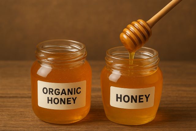 Sự khác biệt giữa mật ong oganic và mật ong thường Sự khác biệt giữa mật ong oganic và mật ong thường