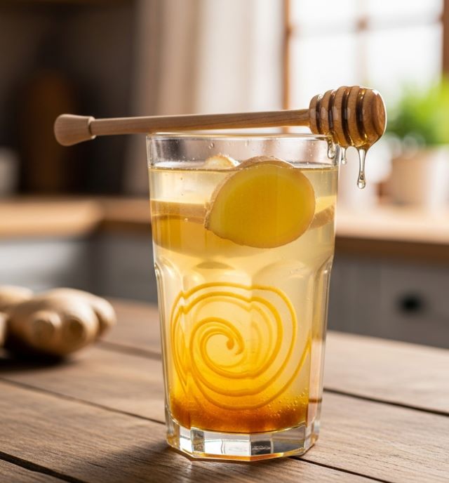 Nước gừng mật ong