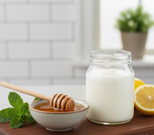 Kết hợp mật ong với sữa chua Kết hợp mật ong với sữa chua